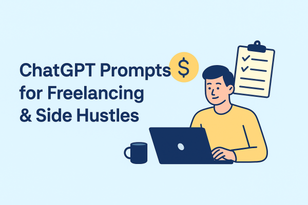 ChatGPT Prompts for Freelancers and Side Hustlers to Earn More in 2025